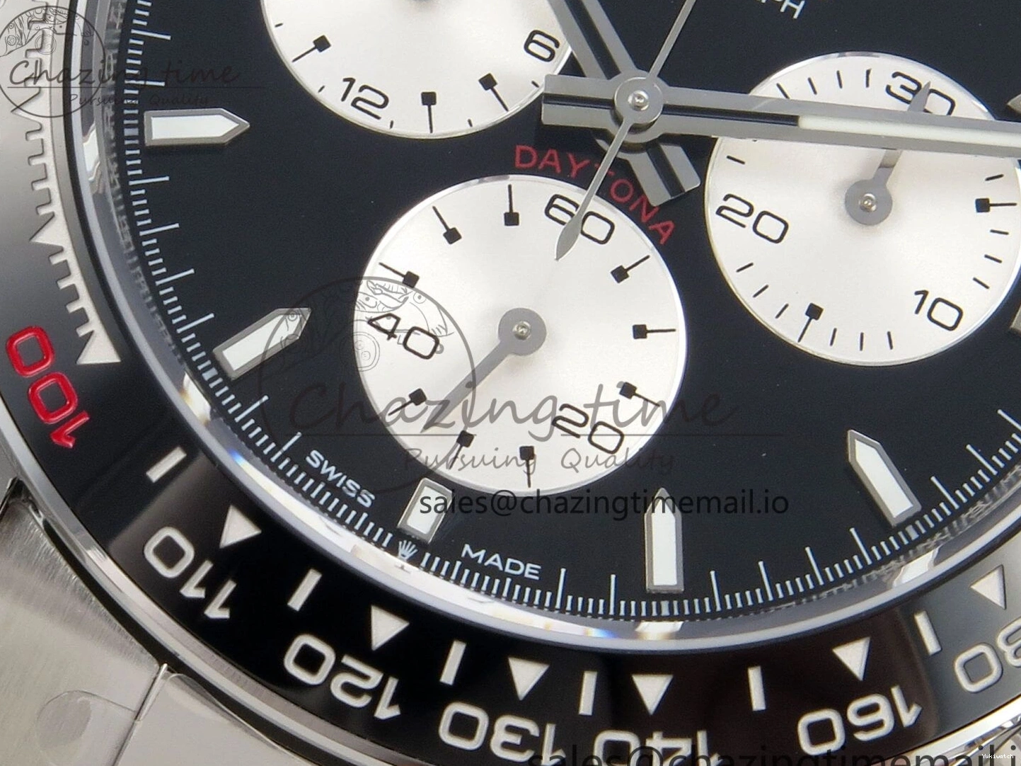 on SH4132 1:1 126529 THBF Daytona Edition Le Mans Best SS Bracelet 904L 0521